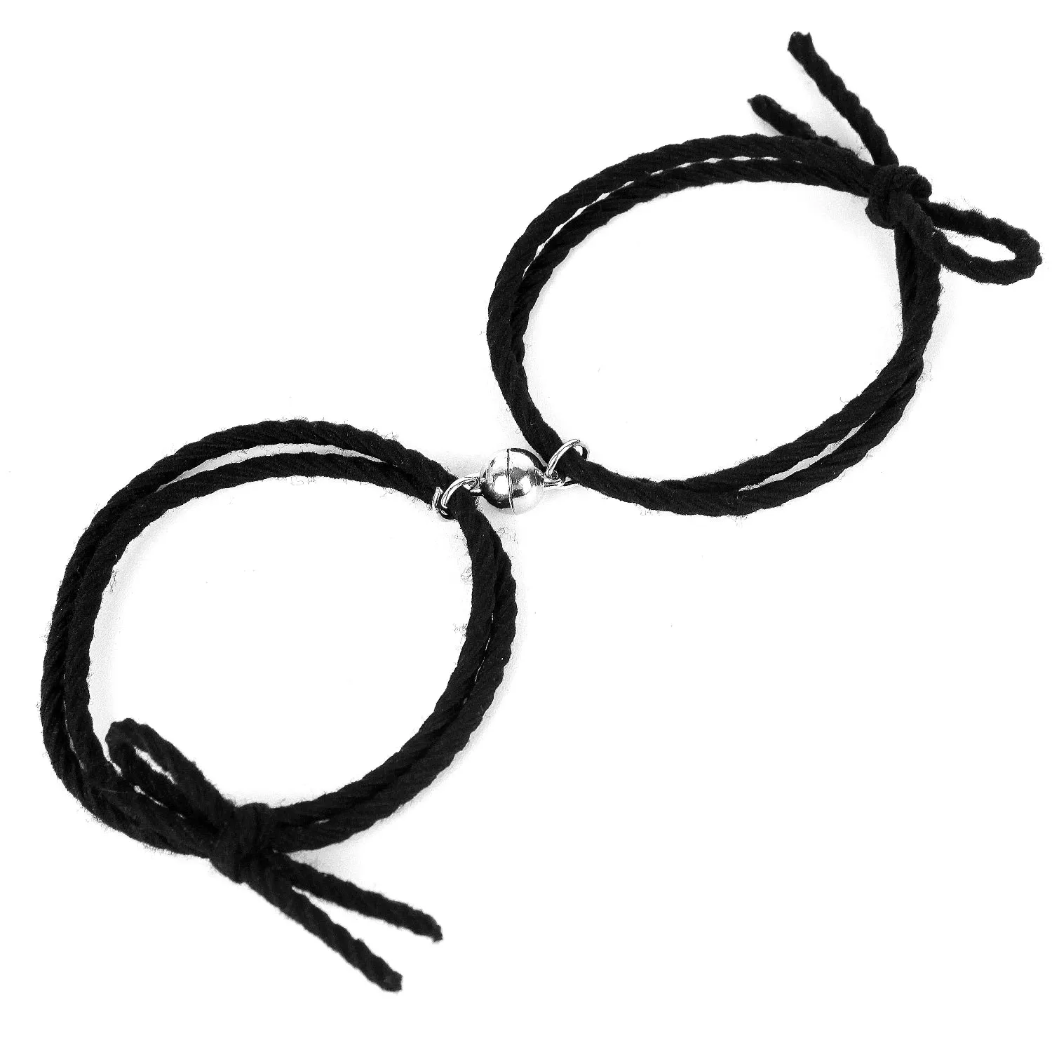 2 Pcs/set Couple Concentric Lock Bracelet Necklace A Pair of Trendy Brand Necklaces Female Bracelet Creative Male Key Interlock