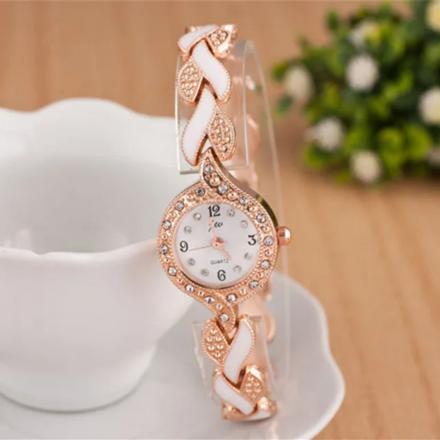 2019 New Brand JW Bracelet Watches Women Luxury Crystal Dress Wristwatches Clock Women's Fashion Casual Quartz Watch reloj mujer