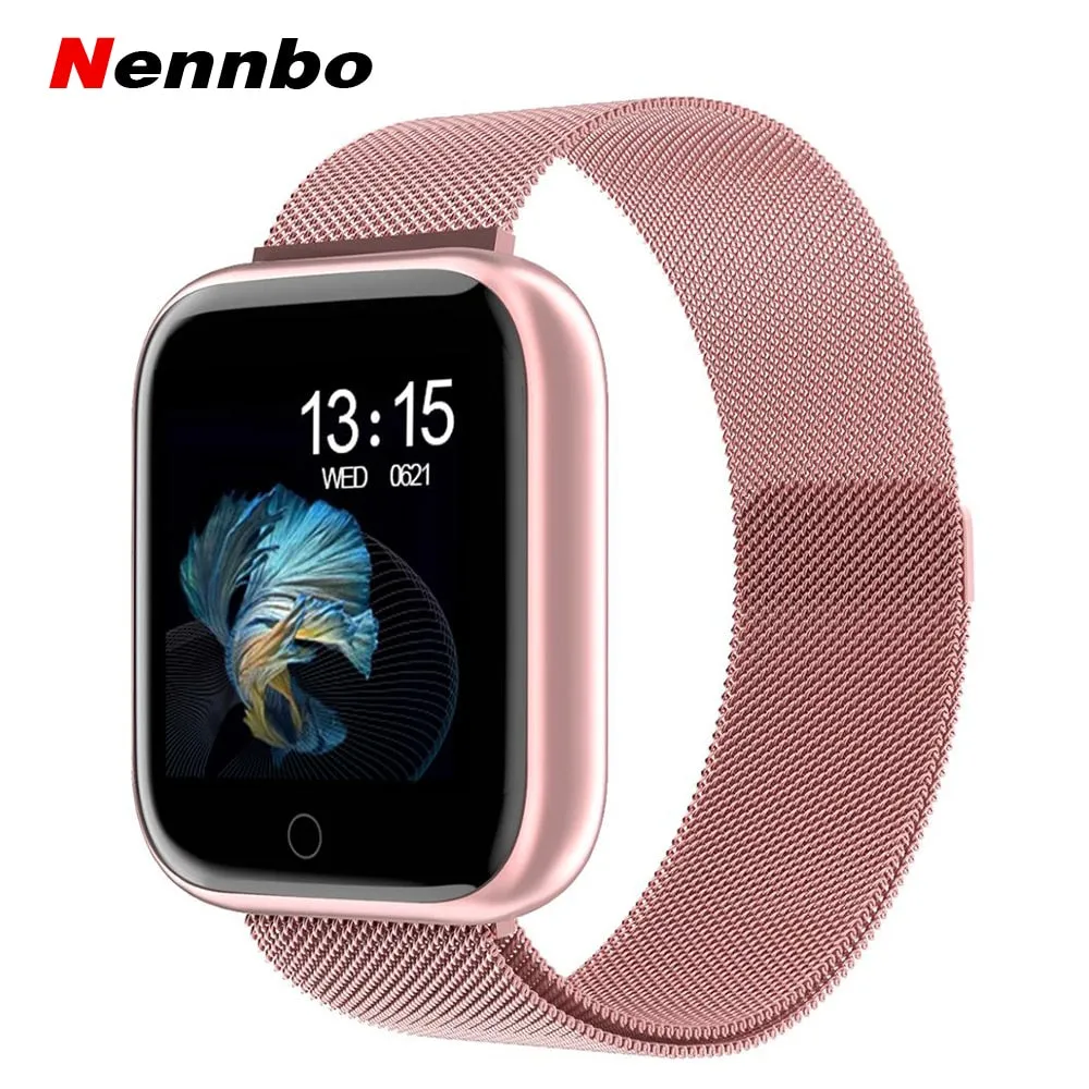 2019 New Women Waterproof Smart Watch T80/P70 Bluetooth Smartwatch For Apple IPhone Xiaomi Heart Rate Monitor Fitness Tracker