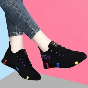 2020 New Spring Women casual shoes Breathable Mesh platform Sneakers Women New Fashion mesh sneakers shoes woman tenis feminino