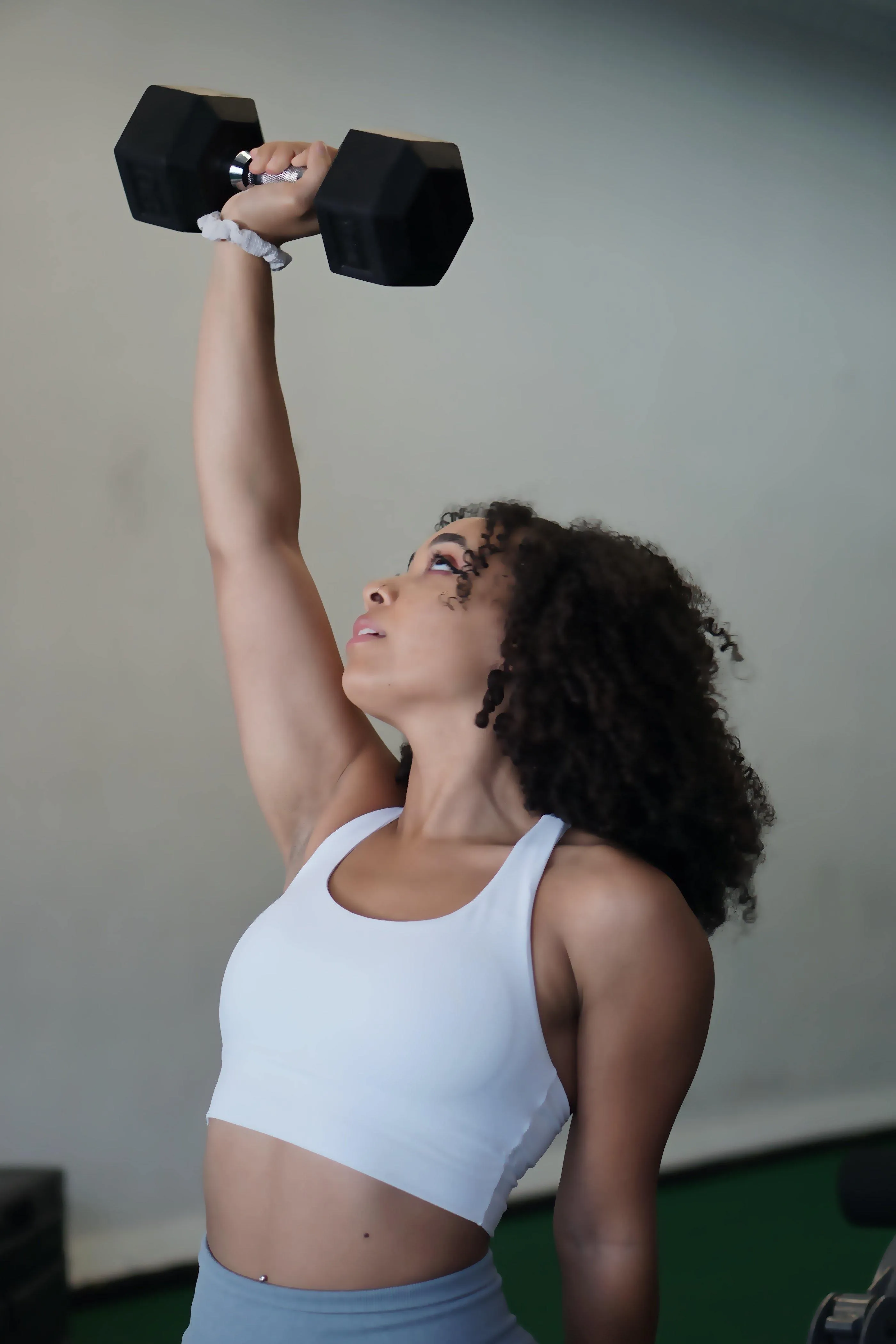 Amplify Sports Bra - Pearl White