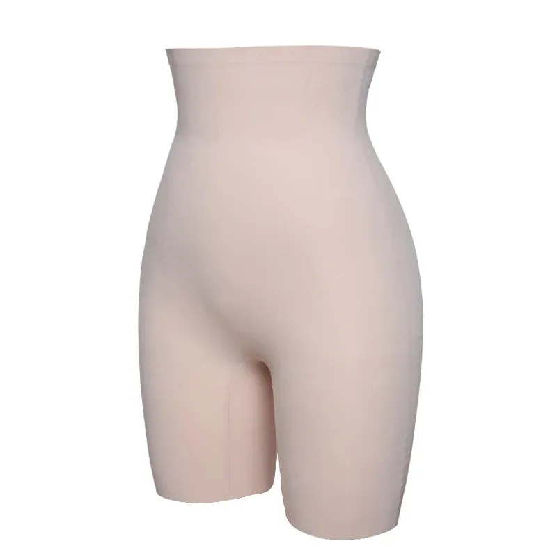 Anti Chafing Safety Pants Invisible Under Skirt Shorts Ladies Seamless Underwear Ultra Thin Woman High Waist Control Panties