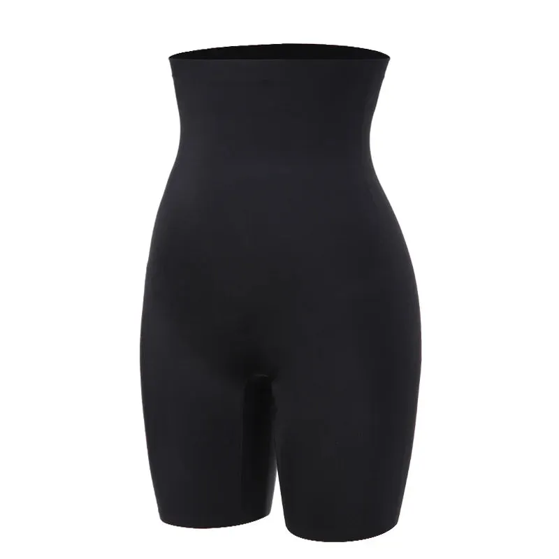 Anti Chafing Safety Pants Invisible Under Skirt Shorts Ladies Seamless Underwear Ultra Thin Woman High Waist Control Panties