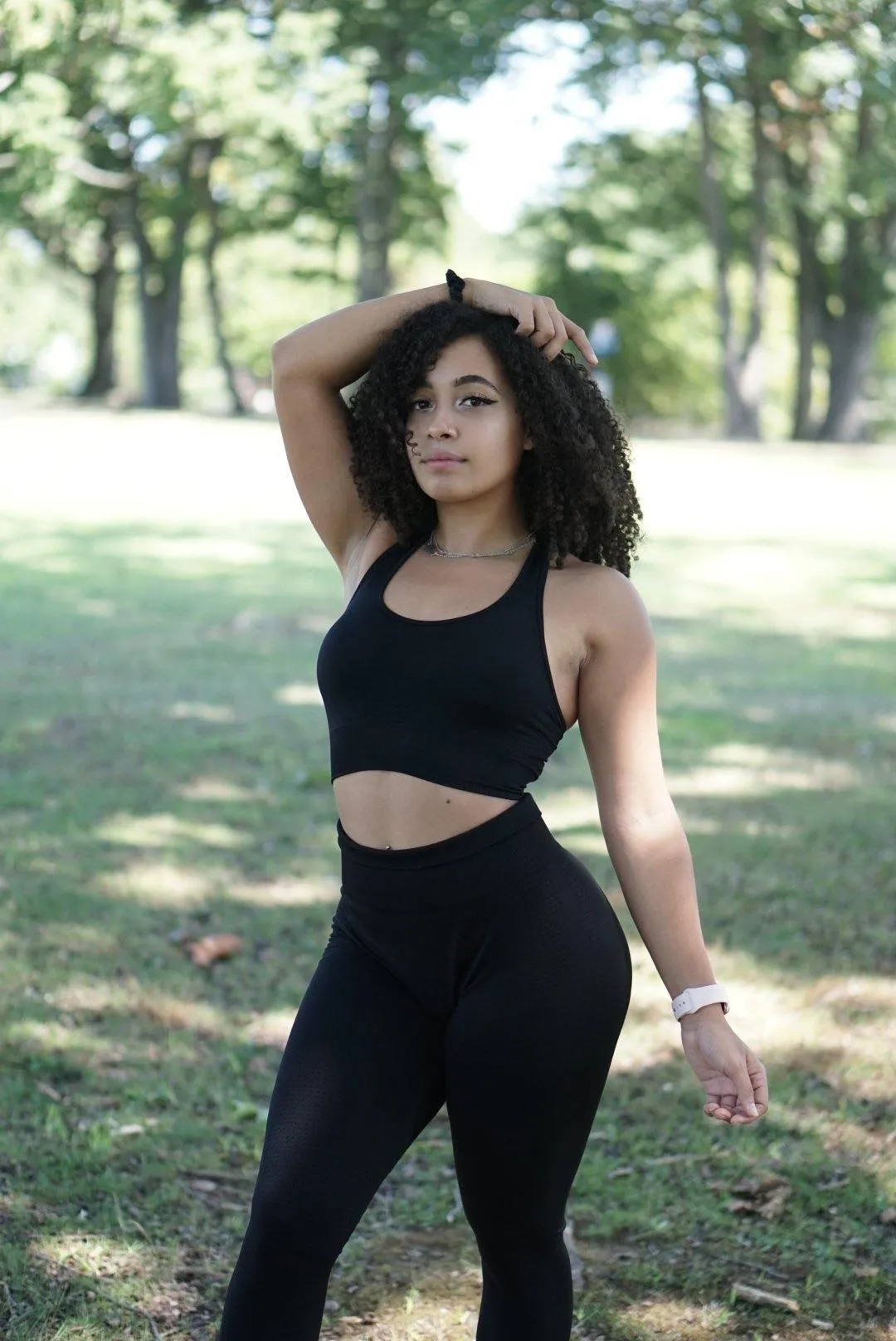 Ark Compression Leggings- Black