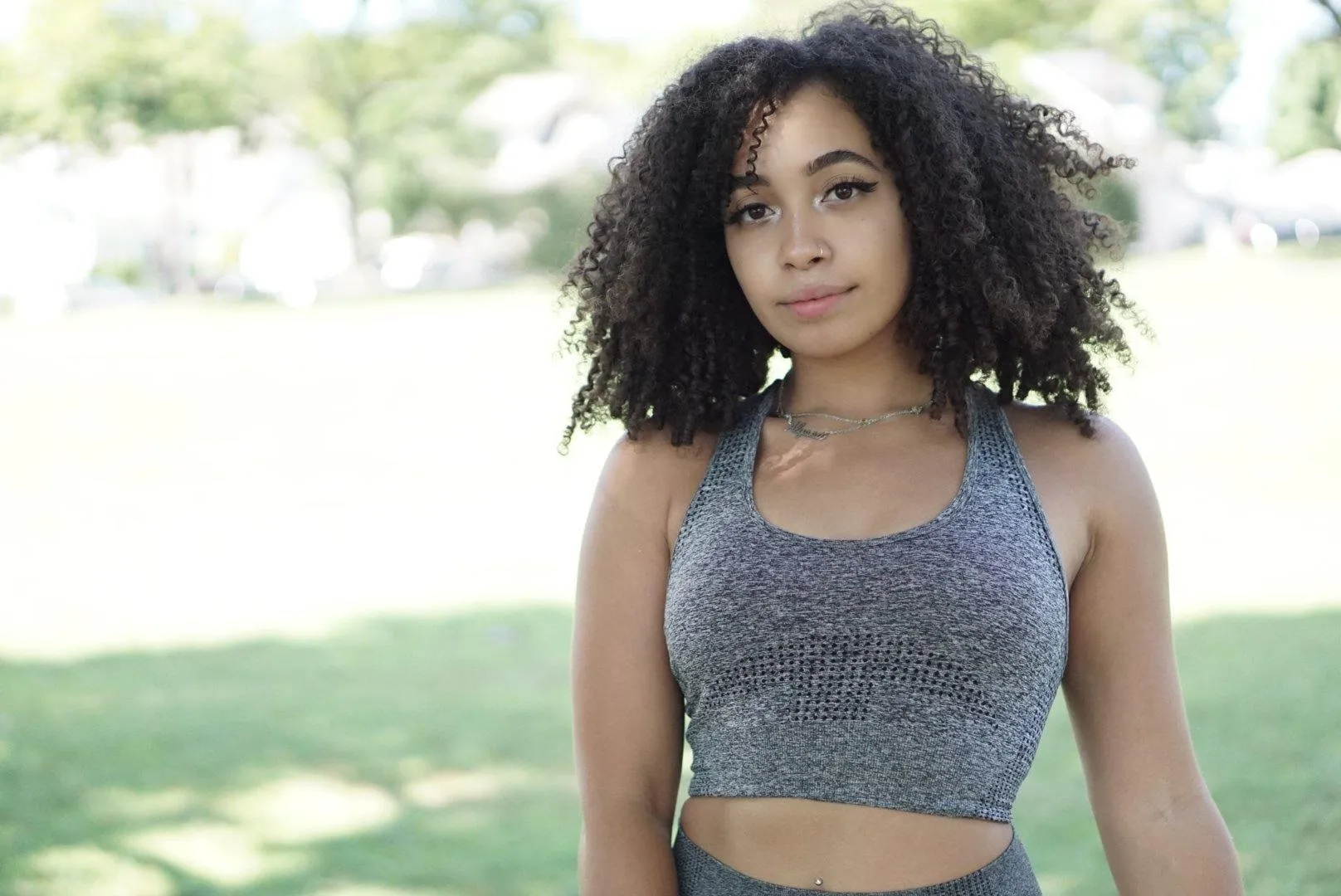 Ark Sports Bra - Grey