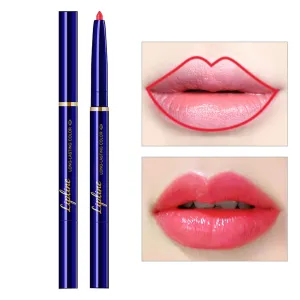 Automatic Lip Liner Double Ended Lipstick With Lip Brush Non Fading Plumper Lip Tint Long Lasting Makeup Korean Maquillage Femme