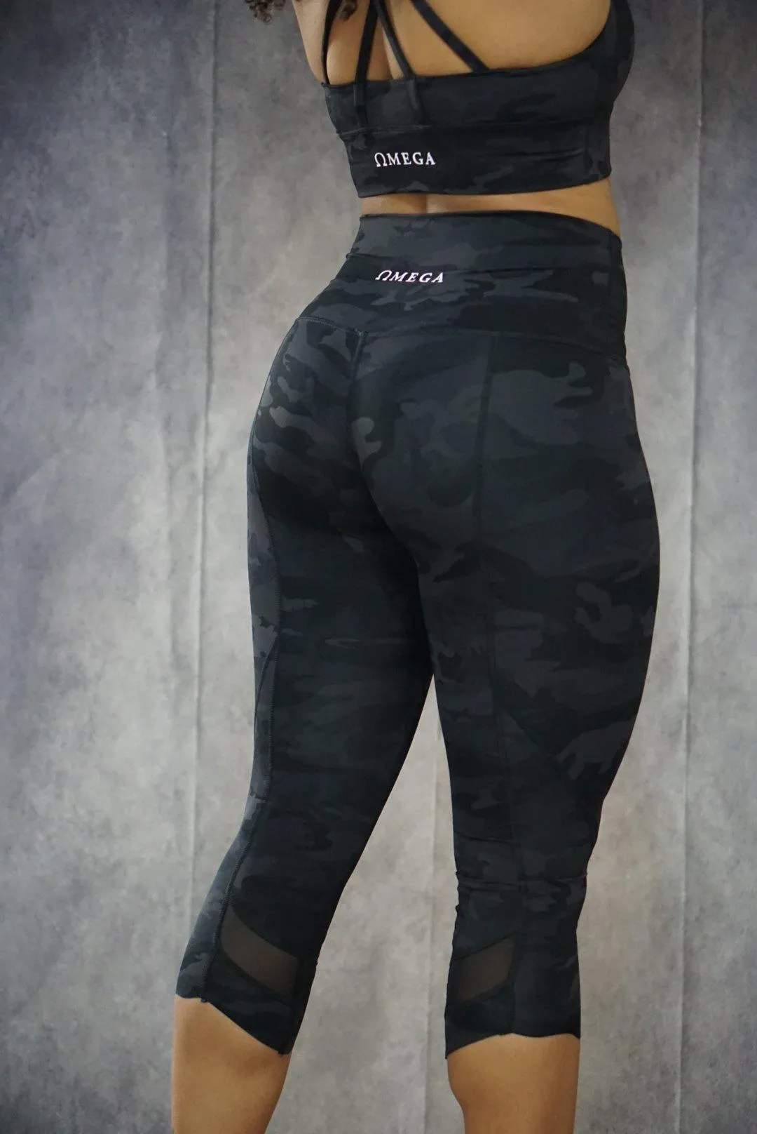 Breathless Camo Capri Leggings