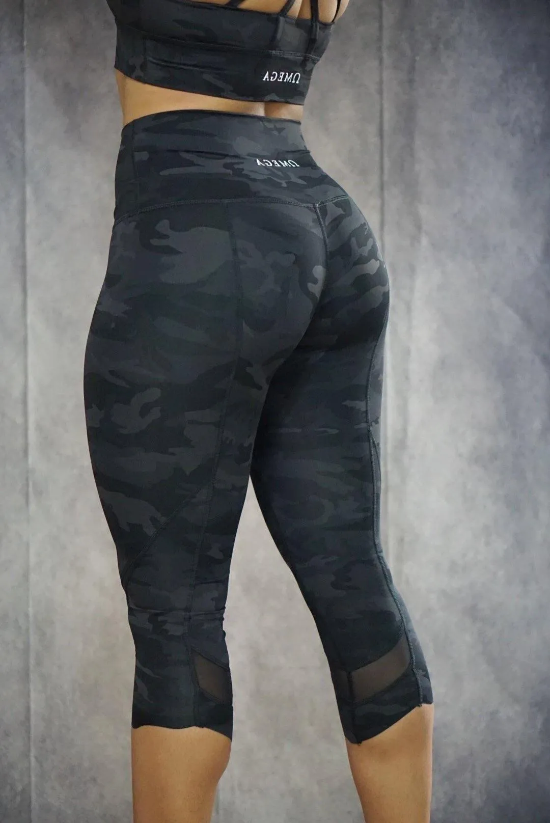 Breathless Camo Capri Leggings