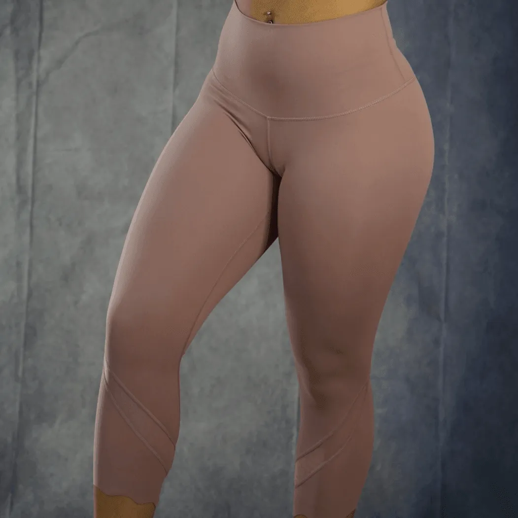 Breathless Rose Capri Leggings