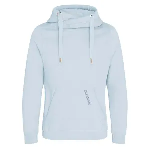 Cross Over Neck Hoodie