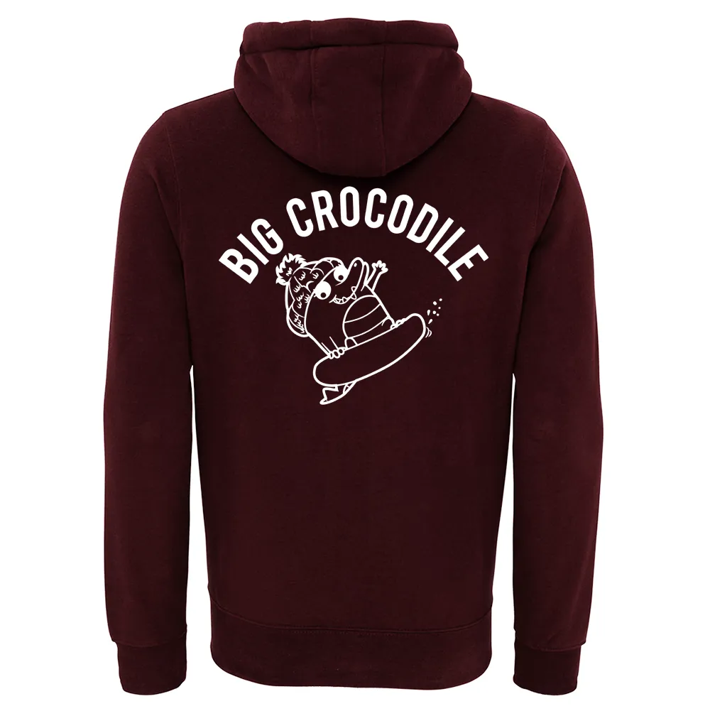 Fleece Lined Zip Up Hoodie - Choose your croc