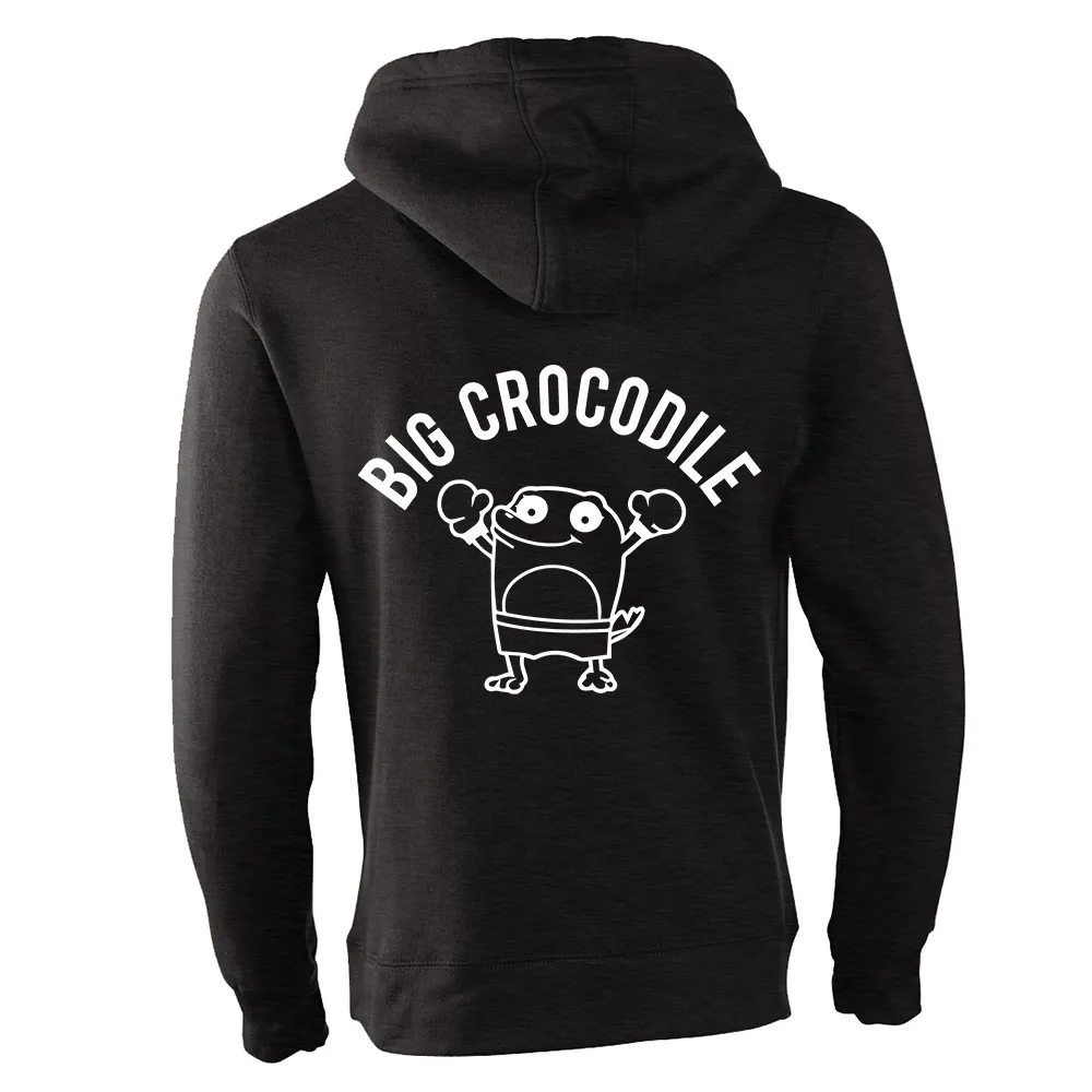 Fleece Lined Zip Up Hoodie - Choose your croc