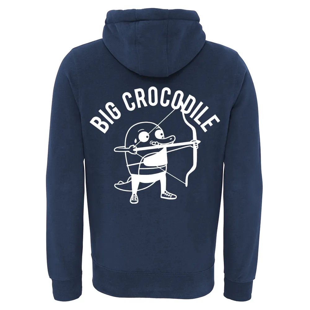 Fleece Lined Zip Up Hoodie - Choose your croc