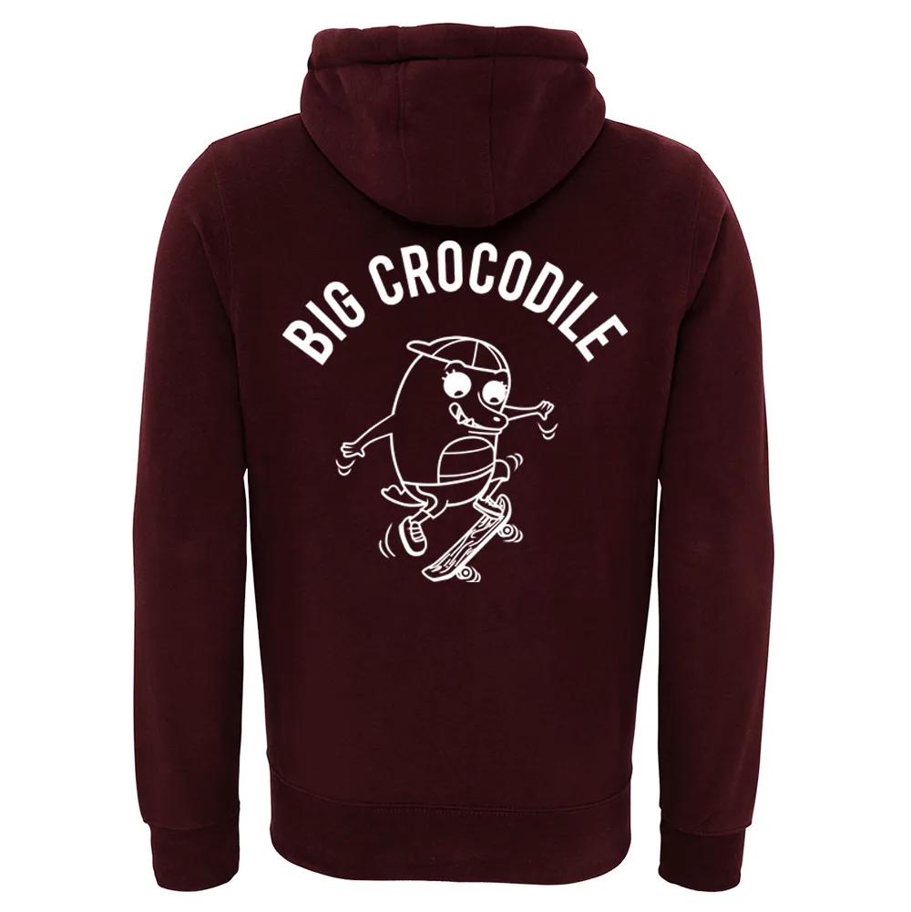Fleece Lined Zip Up Hoodie - Choose your croc