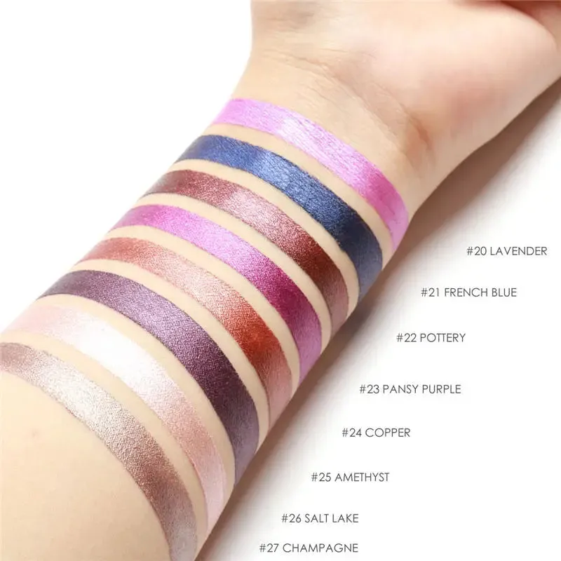 FOCALLURE 27 Colors Waterproof Matte Lipstick Shimmer Metal Moisturizing Long-lasting Lipbalm Lips Makeup Cosmetics for Women