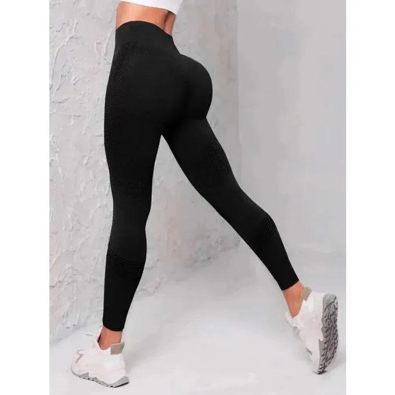 High Waist  Seamless Leggings Workout Sports Leggings for Women Push Up Pants Tights Fitness Clothes Scrunch Leggings SportWear