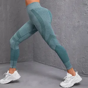 Hip Liftting Yoga Leggings Seamless Workout Leggings for Women High Waist Fashion Fitness Pants Gym Running Slim Elastic Ights