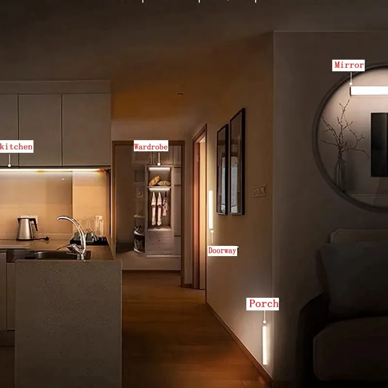 LED Motion Sensor Wireless Night Light
