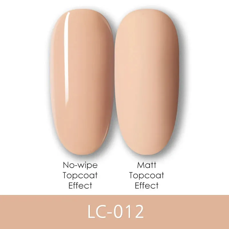 LILYCUTE Purple Serise UV Gel Nail Polish Nude Glitter Color Gel Semi Permanent Soak Off UV Gel For beginner Nail Art Varnish