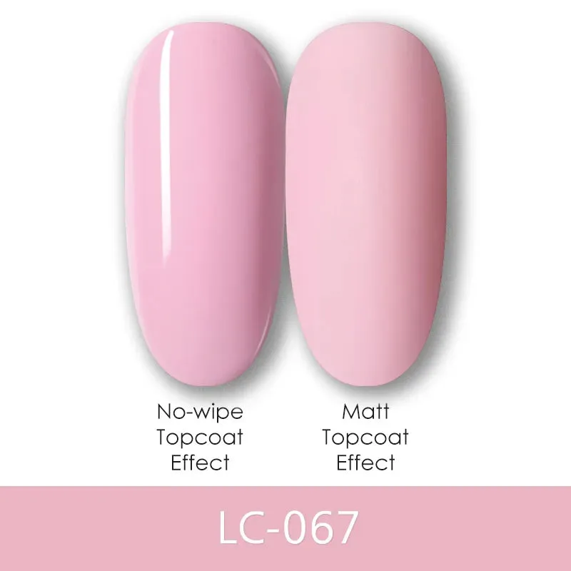 LILYCUTE Purple Serise UV Gel Nail Polish Nude Glitter Color Gel Semi Permanent Soak Off UV Gel For beginner Nail Art Varnish
