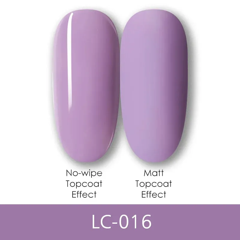 LILYCUTE Purple Serise UV Gel Nail Polish Nude Glitter Color Gel Semi Permanent Soak Off UV Gel For beginner Nail Art Varnish