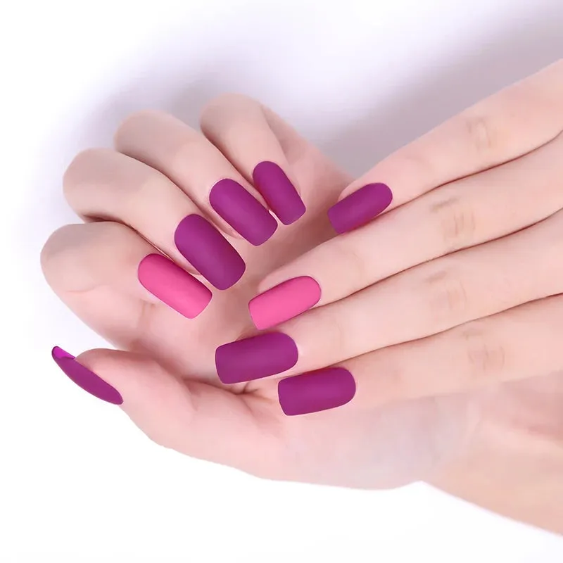 LILYCUTE Purple Serise UV Gel Nail Polish Nude Glitter Color Gel Semi Permanent Soak Off UV Gel For beginner Nail Art Varnish
