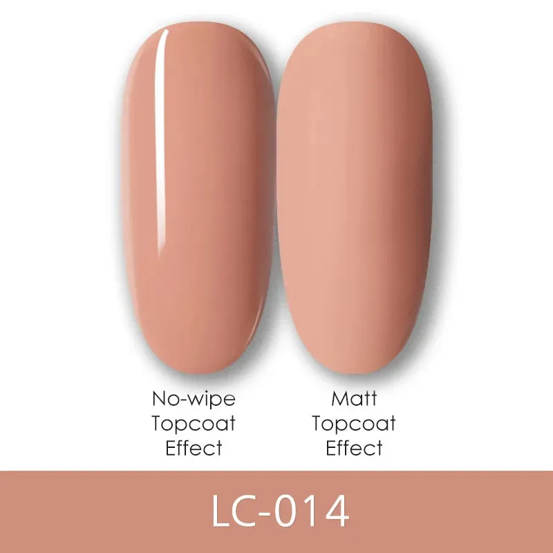 LILYCUTE Purple Serise UV Gel Nail Polish Nude Glitter Color Gel Semi Permanent Soak Off UV Gel For beginner Nail Art Varnish