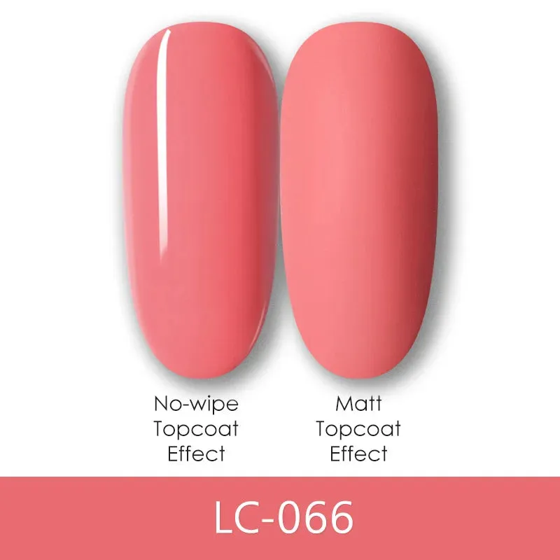 LILYCUTE Purple Serise UV Gel Nail Polish Nude Glitter Color Gel Semi Permanent Soak Off UV Gel For beginner Nail Art Varnish