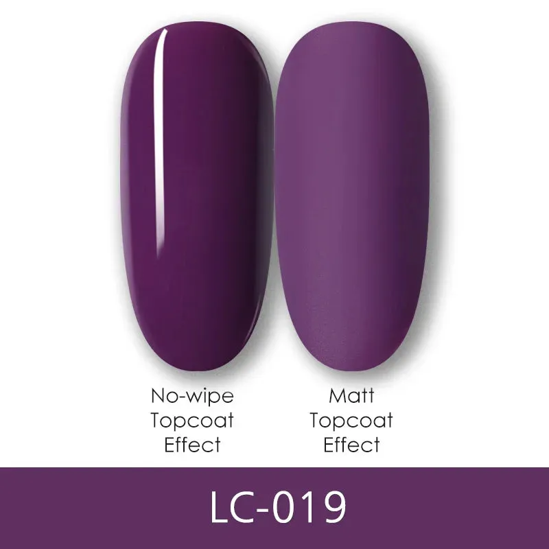 LILYCUTE Purple Serise UV Gel Nail Polish Nude Glitter Color Gel Semi Permanent Soak Off UV Gel For beginner Nail Art Varnish