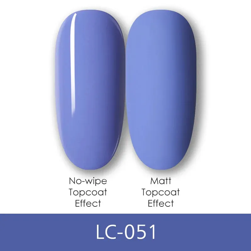 LILYCUTE Purple Serise UV Gel Nail Polish Nude Glitter Color Gel Semi Permanent Soak Off UV Gel For beginner Nail Art Varnish