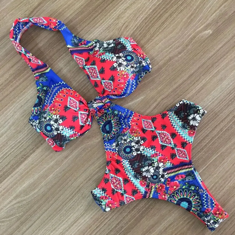 Melphieer 2019 Sexy Monokini Backless Swimsuit Lady Bodysuit Bathing Suit Monokinis Swimwear Women One Piece Swimsuit Bather XXL