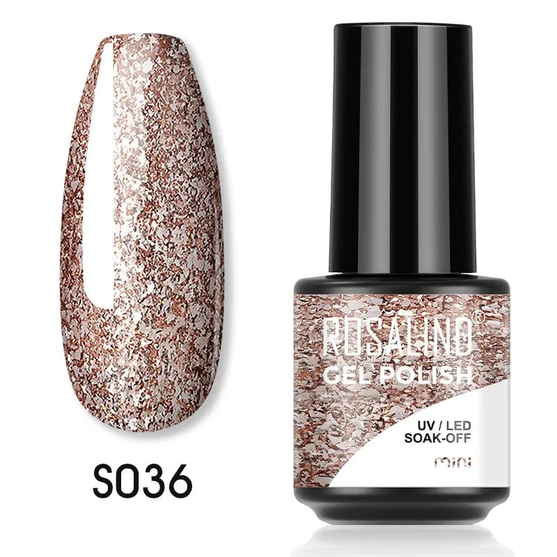 ROSALIND Nail Polish Varnish hybrid Red Series Nail Art Vernis Semi Permanent  Base Top Coat UV LED Soff Off Gel nail polish