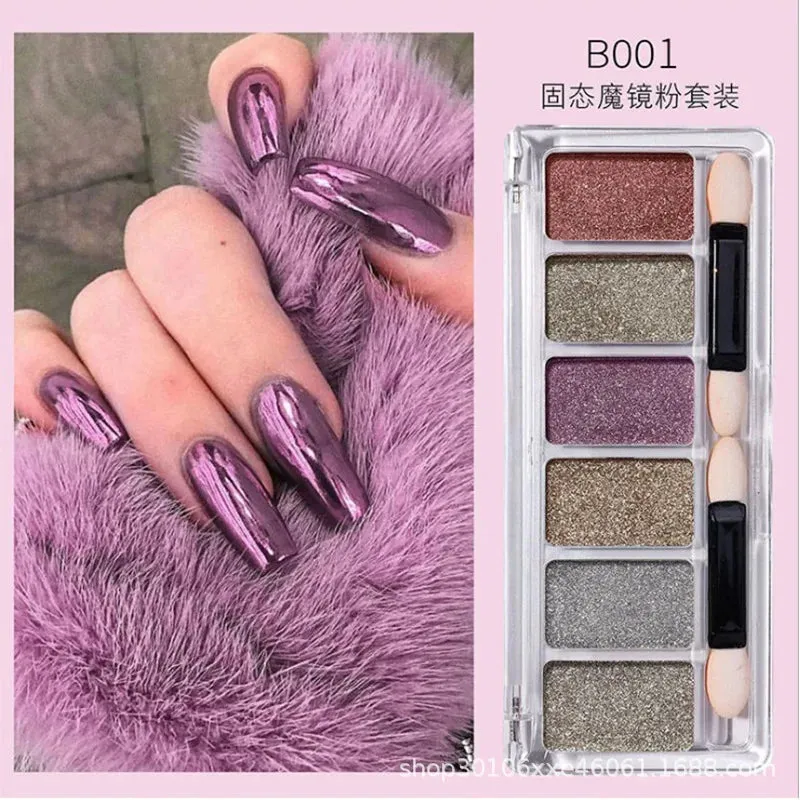 Semi-solid Magic Mirror Powder Modeling Gel 3D Tranparent Phototherapy Nail Art Glue Multifunctional Glue Soak Off UV Manicure8g