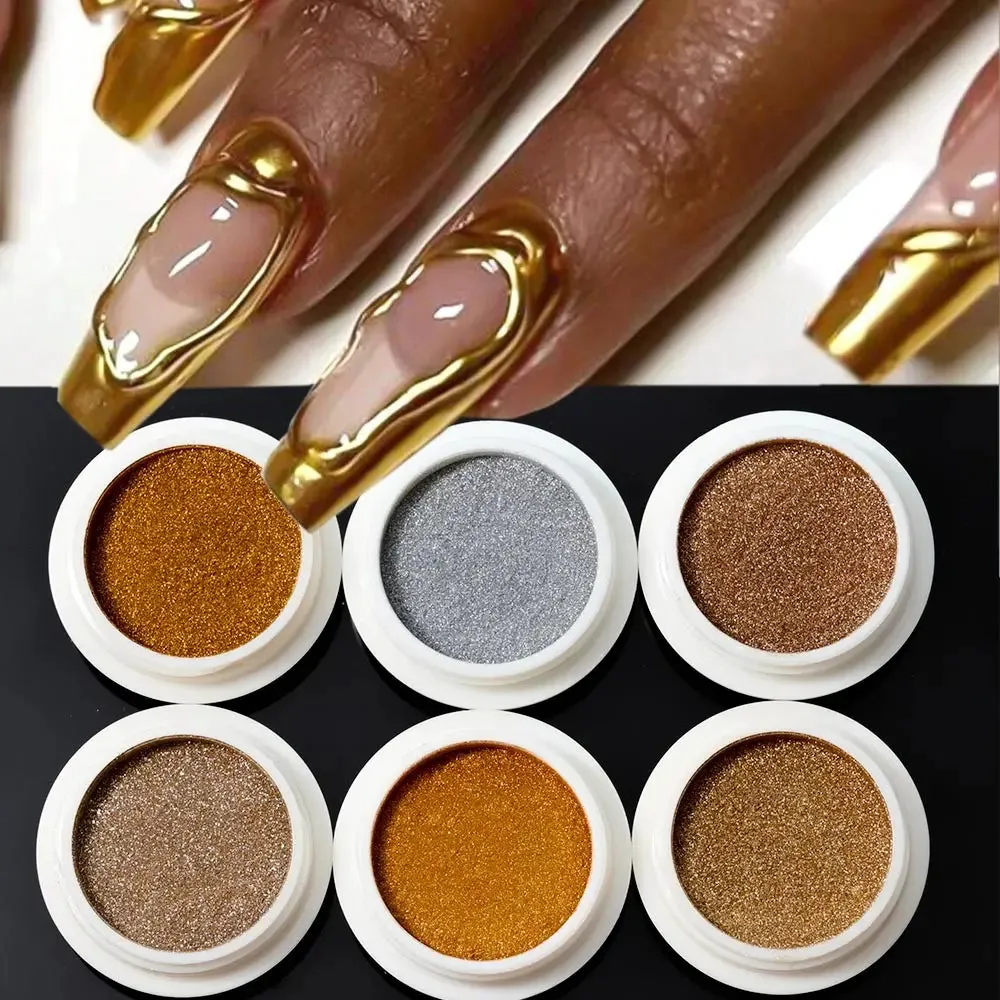 Semi-solid Magic Mirror Powder Modeling Gel 3D Tranparent Phototherapy Nail Art Glue Multifunctional Glue Soak Off UV Manicure8g