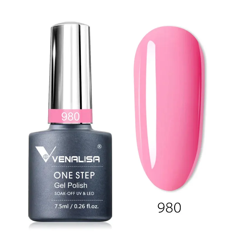 Venalisa 7.5ml One Step Gel Polish High Quality Nail Art Design For Manicure UV Gel Soak Off Red Blue Enamel Nail Polish Varnish