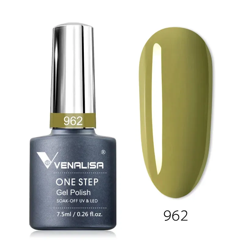 Venalisa 7.5ml One Step Gel Polish High Quality Nail Art Design For Manicure UV Gel Soak Off Red Blue Enamel Nail Polish Varnish