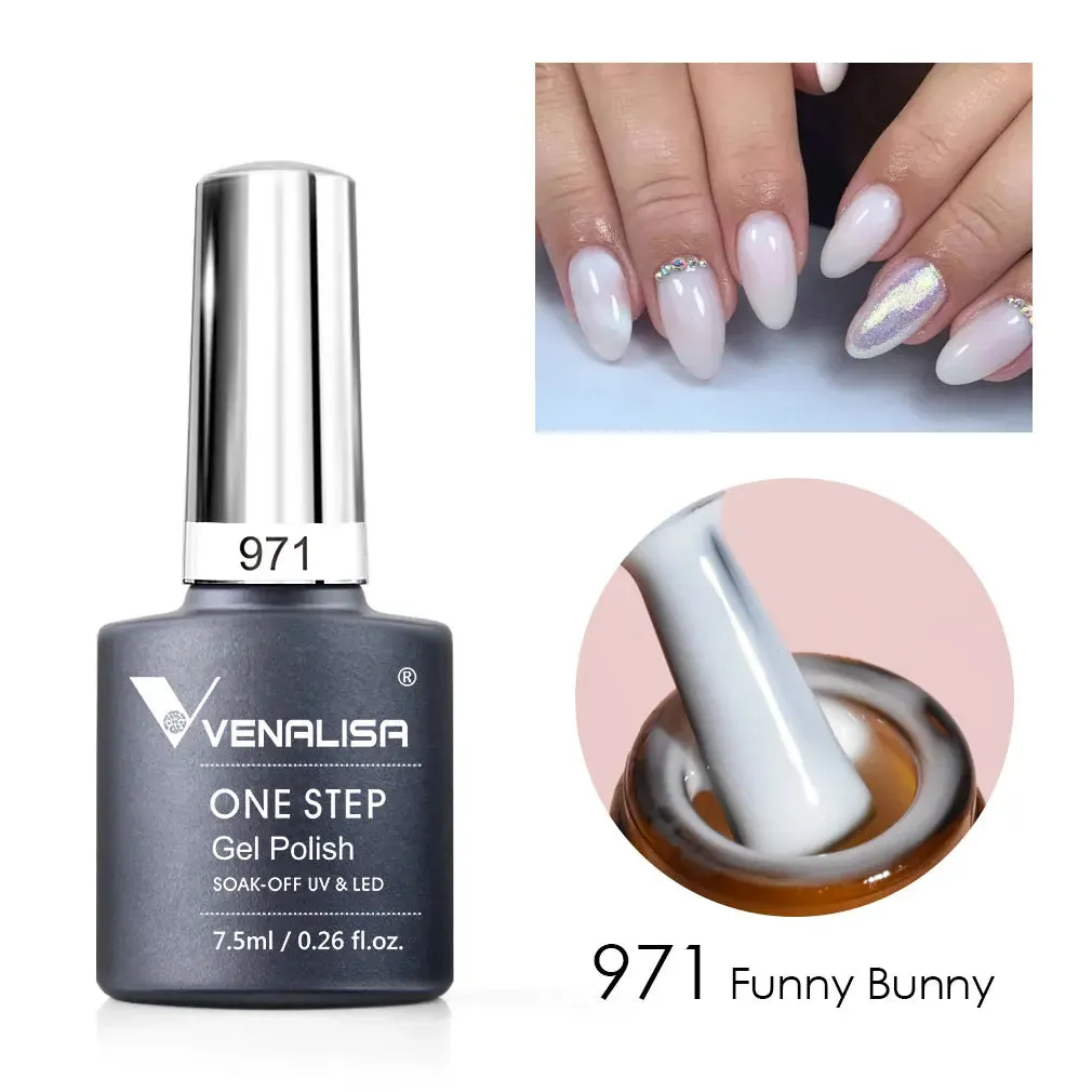 Venalisa 7.5ml One Step Gel Polish High Quality Nail Art Design For Manicure UV Gel Soak Off Red Blue Enamel Nail Polish Varnish