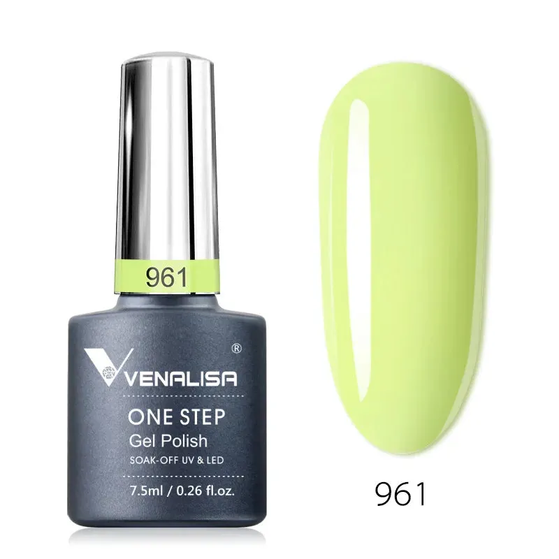 Venalisa 7.5ml One Step Gel Polish High Quality Nail Art Design For Manicure UV Gel Soak Off Red Blue Enamel Nail Polish Varnish