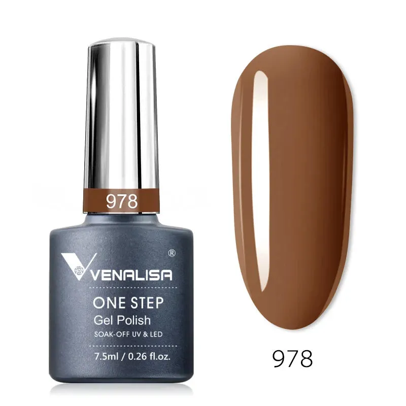 Venalisa 7.5ml One Step Gel Polish High Quality Nail Art Design For Manicure UV Gel Soak Off Red Blue Enamel Nail Polish Varnish