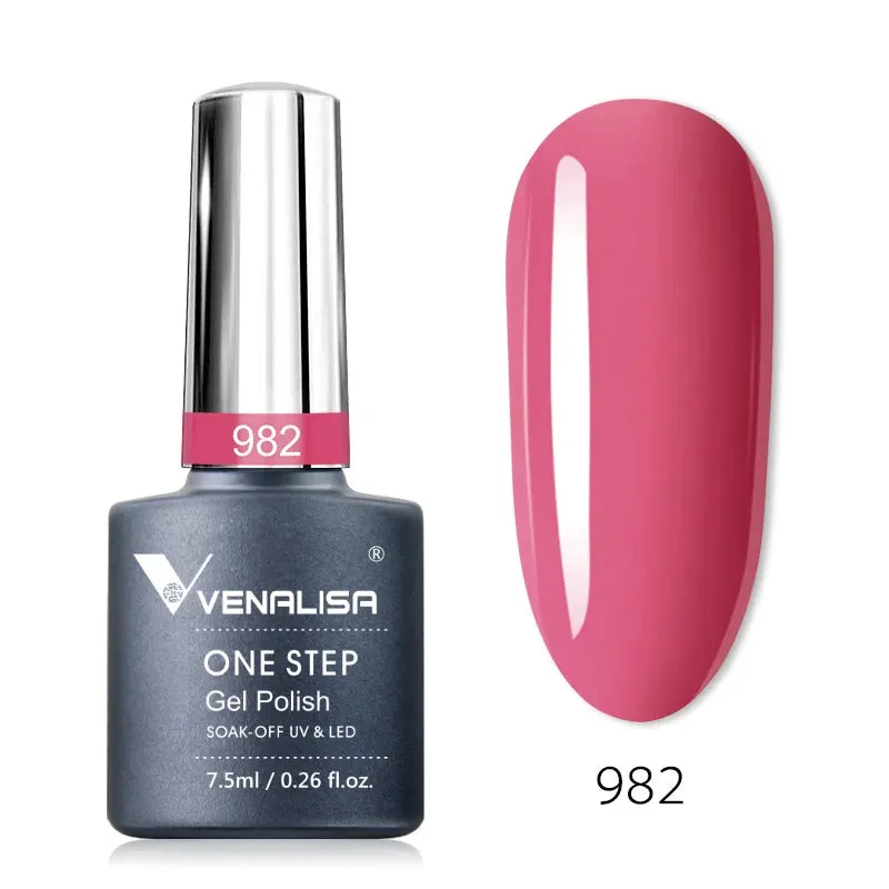 Venalisa 7.5ml One Step Gel Polish High Quality Nail Art Design For Manicure UV Gel Soak Off Red Blue Enamel Nail Polish Varnish