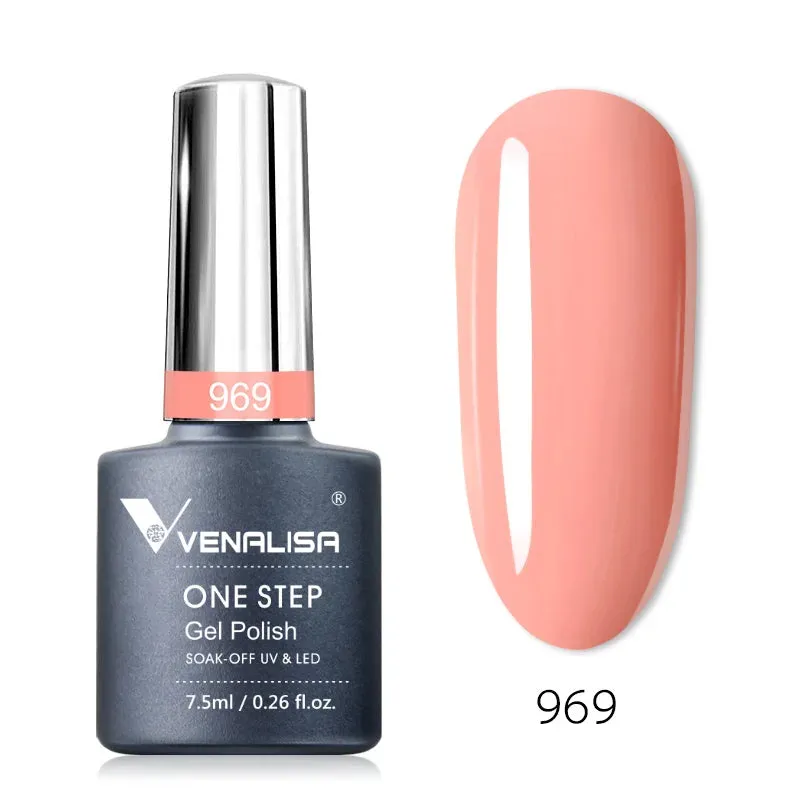 Venalisa 7.5ml One Step Gel Polish High Quality Nail Art Design For Manicure UV Gel Soak Off Red Blue Enamel Nail Polish Varnish