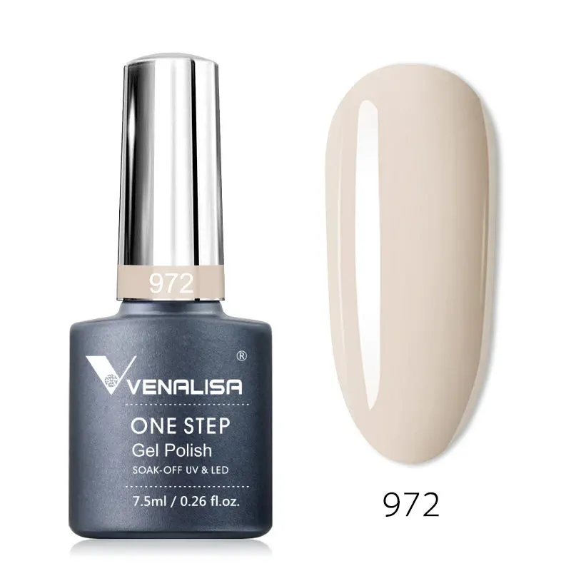 Venalisa 7.5ml One Step Gel Polish High Quality Nail Art Design For Manicure UV Gel Soak Off Red Blue Enamel Nail Polish Varnish