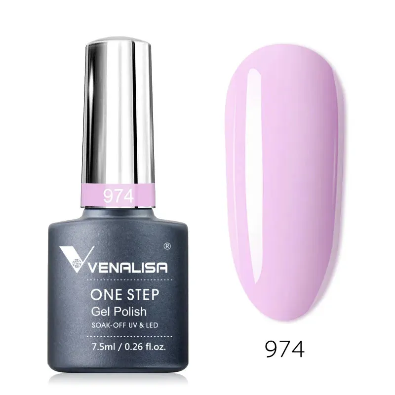 Venalisa 7.5ml One Step Gel Polish High Quality Nail Art Design For Manicure UV Gel Soak Off Red Blue Enamel Nail Polish Varnish