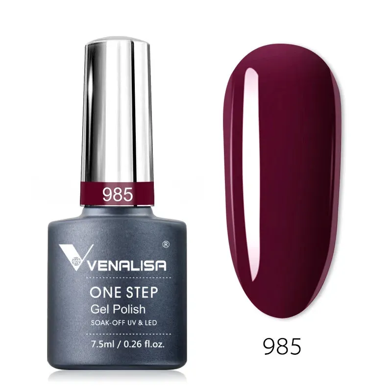 Venalisa 7.5ml One Step Gel Polish High Quality Nail Art Design For Manicure UV Gel Soak Off Red Blue Enamel Nail Polish Varnish