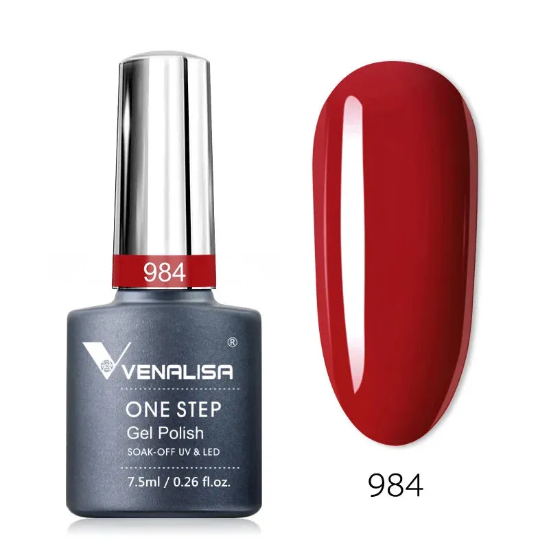 Venalisa 7.5ml One Step Gel Polish High Quality Nail Art Design For Manicure UV Gel Soak Off Red Blue Enamel Nail Polish Varnish