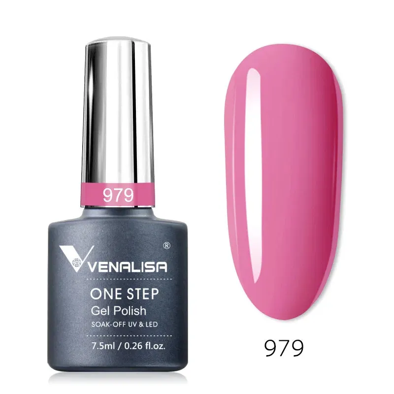 Venalisa 7.5ml One Step Gel Polish High Quality Nail Art Design For Manicure UV Gel Soak Off Red Blue Enamel Nail Polish Varnish
