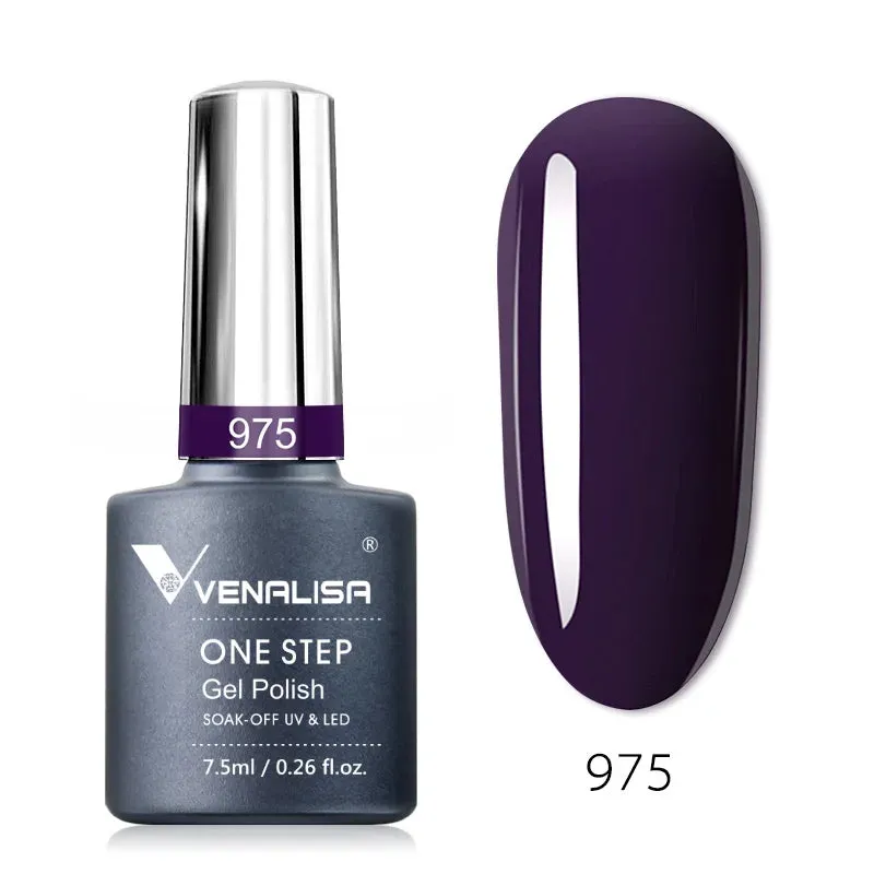 Venalisa 7.5ml One Step Gel Polish High Quality Nail Art Design For Manicure UV Gel Soak Off Red Blue Enamel Nail Polish Varnish