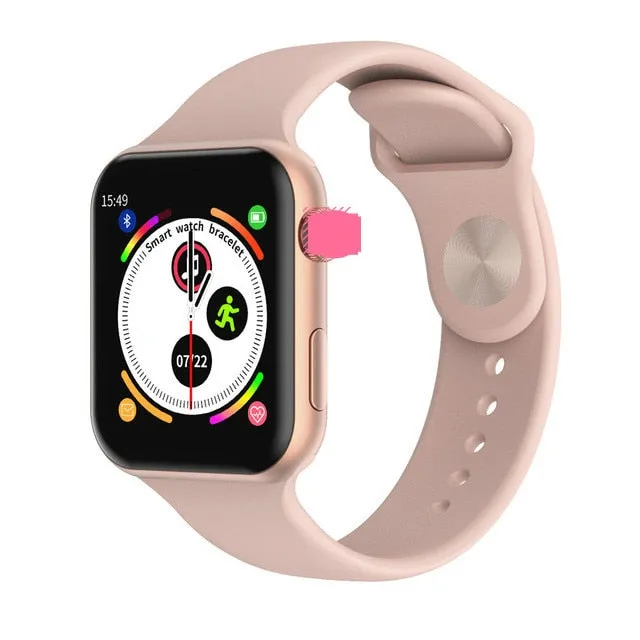 W34 Men Women Smart Watch F10 Fitness Tracker ECG Bracelet SmartWatch Heart Rate Monitor Smart Bracelet Sports Wear Women PK B57
