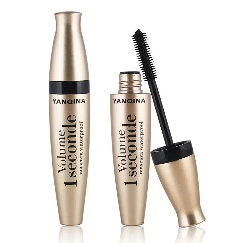 Waterproof Black Mascara 4D Curling Thick Quick Drying Non-blooming Mascara Women Professional Long Lasting Eyes Makeup Cosmetic