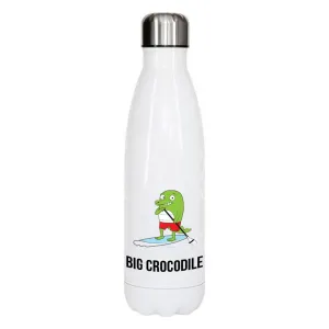 White Metal Bottle - Choose your Croc